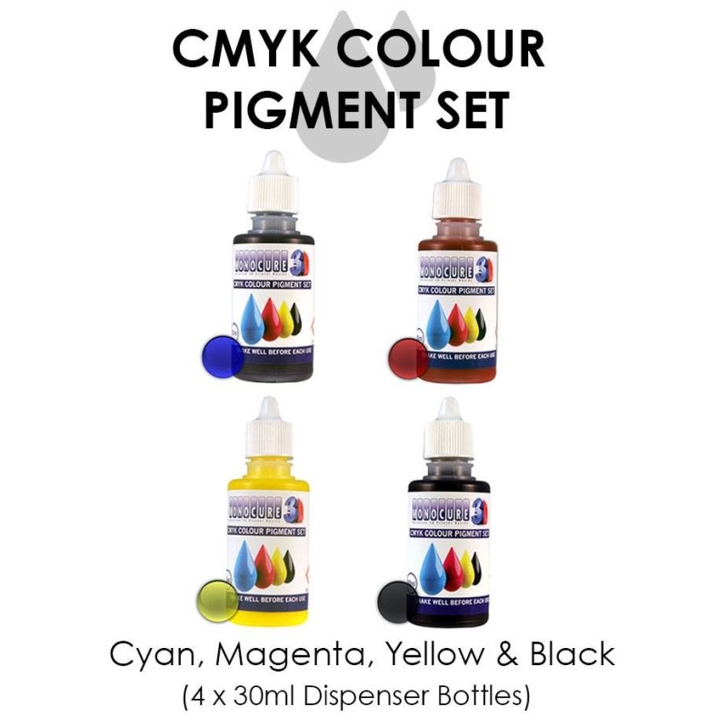 Set de pigment CMJN Monocure3D