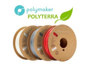 Pack 3 bobines PLA Polyterra Polymaker