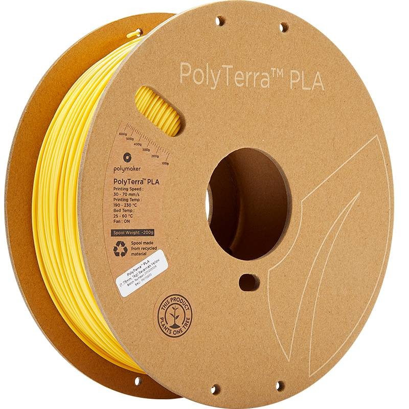 Filament PolyTerra Polymaker jaune