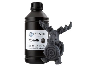Résine PRIMA UV / DLP Noire Water Washable 0,5L