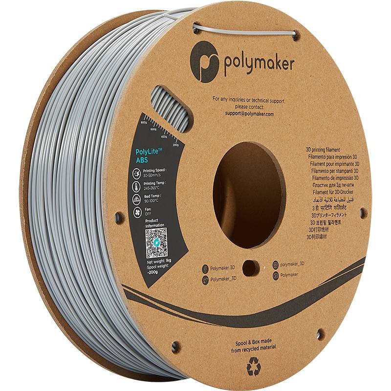 Polymaker - ABS Polylite gris