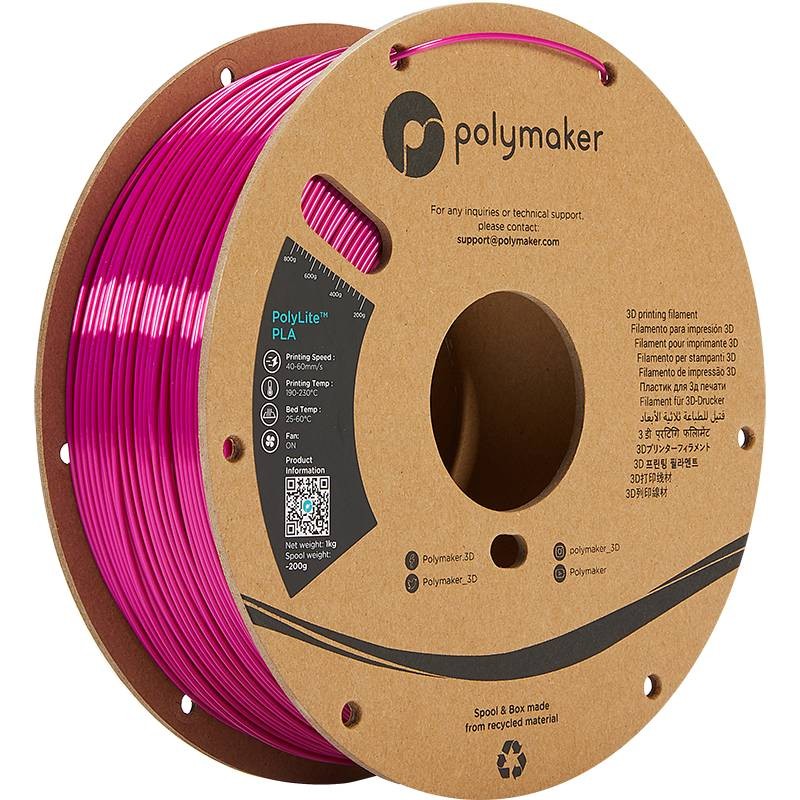 Polymaker Polylite PLA Silk Magenta